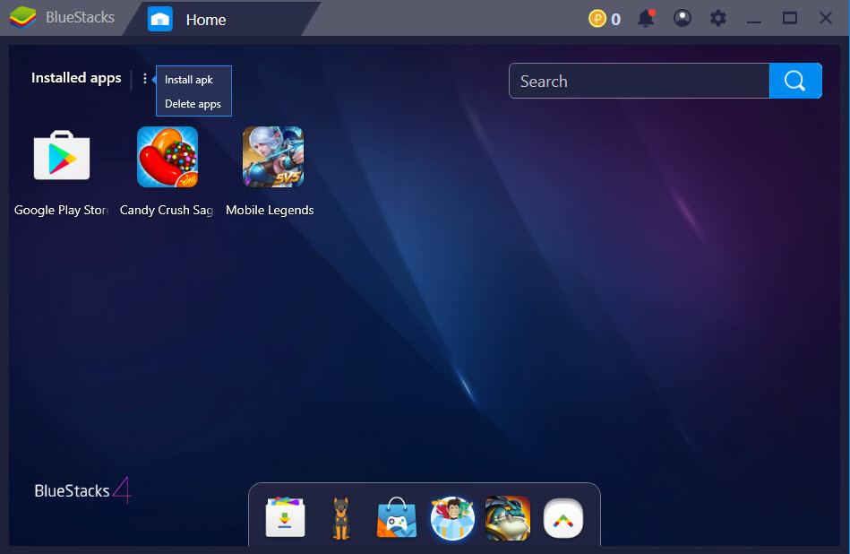 1. bluestacks appplayer android emulator for mac os